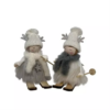 Deko Engel auf Ski  2 fach assortiert  Grösse:  L:12cm B:5cm H:11cm [6 Stk.]