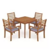Gartenmöbel Set Holz APULIA 5-teilig