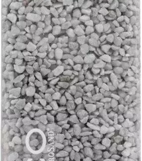 Granulat 2-3mm hellgrau  Flasche eckig  Inhalt: 825gramm/ 550ml  Deckel: silber [6 Stk.]