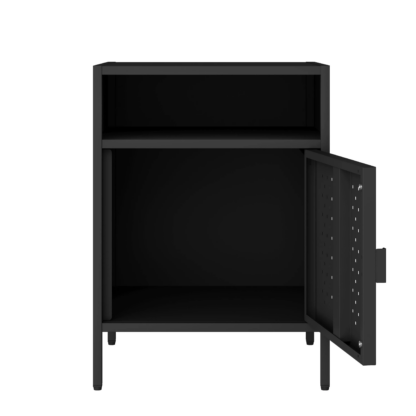 Nachttisch Metall AMET 40 x 55 cm schwarz - Image 3