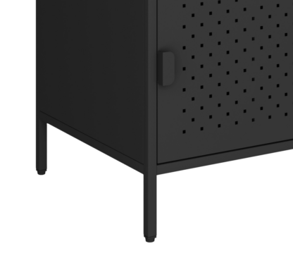 Nachttisch Metall AMET 40 x 55 cm schwarz - Image 6