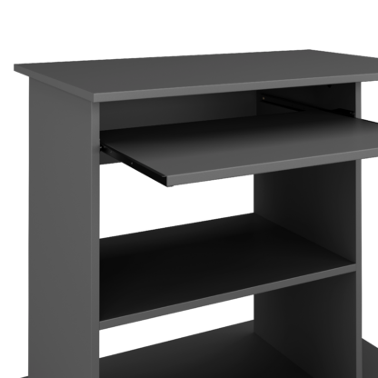 Schreibtisch mit Rollen EVAT anthrazit - Image 5