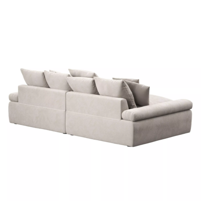 Bigsofa Cord AIMEE creme - Image 3