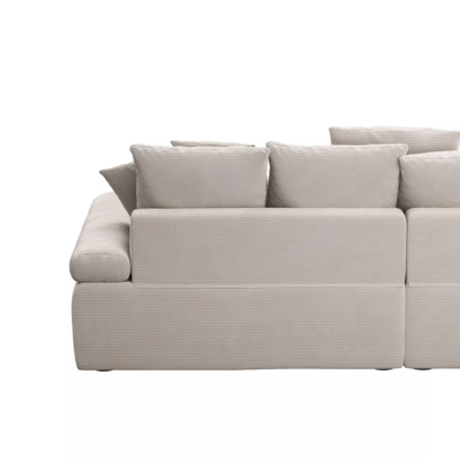 Bigsofa Cord AIMEE creme - Image 6