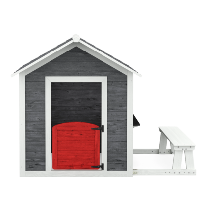 Spielhaus LODGE Holz 171 x 138 x 132 cm - Image 2