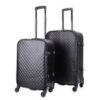 Reisekoffer Leder ODA 2er Set schwarz