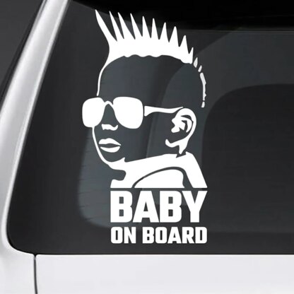 Lustige "Baby on Board" Aufkleber - Image 4