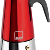 Espressokocher Moca Rosso 185 ml Für die Zubereitung von köstlichen Espresso