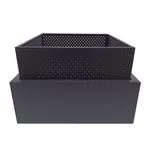 Feuerschale eckig 55 x 55 x 22 cm