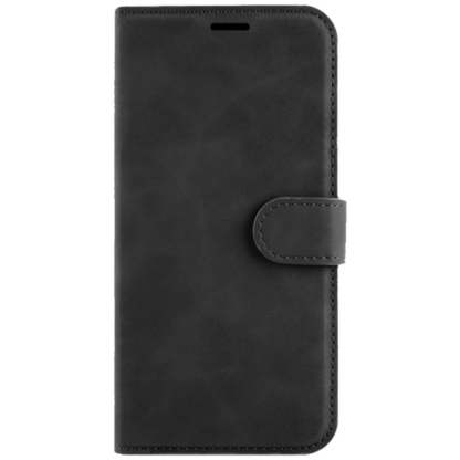 Just in Case Pu-Leder Book Hülle Schwarz Samsung Galaxy A35