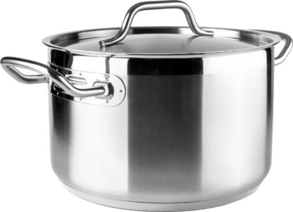 Kochtopf hoch Ebbe 18 cm Vielseitiger Topf mit Edelstahldeckel für verschiedene Anwendungen