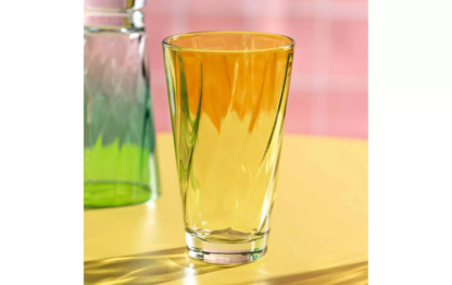 Leonardo Trinkglas Twist 300 ml, 4 Stück, Gelb - Image 4
