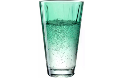 Leonardo Trinkglas Twist 300 ml, 4 Stück, Türkis - Image 3
