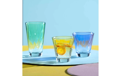 Leonardo Trinkglas Twist 215 ml, 4 Stück, Gelb - Image 4