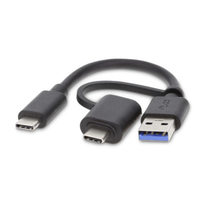 LMP 2-in-1 USB-C to USB-A & USB-C Datenkabel 15 cm