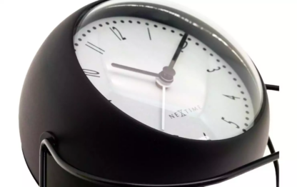 NeXtime Klassischer Wecker Bubble Schwarz - Image 4
