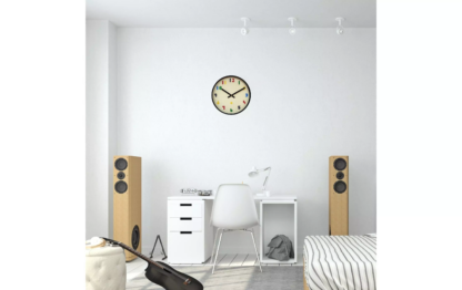 NeXtime Wanduhr Bit Ø 35 cm, Mehrfarbig - Image 2