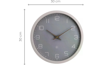 NeXtime Wanduhr Eco Ø 30 cm, Beige - Image 3