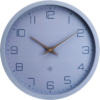 NeXtime Wanduhr Eco Ø 30 cm, Blau