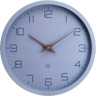 NeXtime Wanduhr Eco Ø 30 cm, Blau