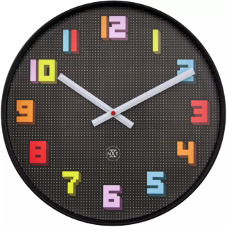 NeXtime Wanduhr Game Ø 35 cm, Mehrfarbig