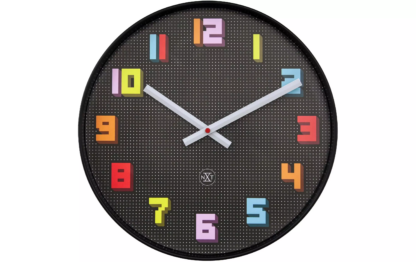 NeXtime Wanduhr Game Ø 35 cm, Mehrfarbig