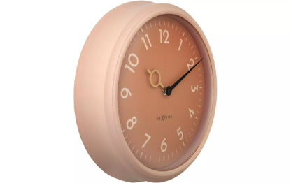 NeXtime Wanduhr Golden Hour Ø 30.5 cm, Pfirsich - Image 2