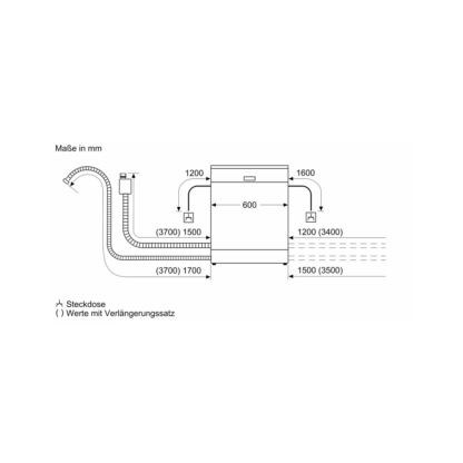 teilintegrierter Geschirrspüler SN53HS10TE - Image 9