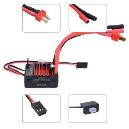 Surpass 60A brush ESC for Crawler - Image 4