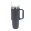 Thermobecher mit Strohhalm 1.1L anthrazit