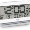ADE Funkwecker mit Temperatur und Datumsanzeige, Weiss