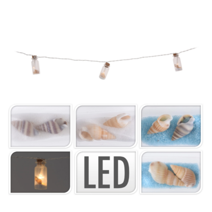 LED Lichterkette Muscheln 1.8 m - Image 2