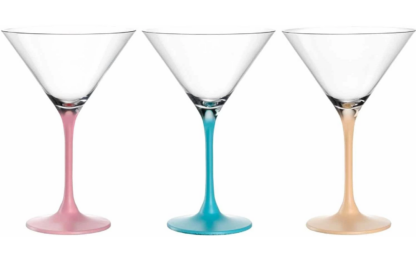 Leonardo Cocktailglas Brera 230 ml, 6 Stück, Himmelblau/Pfirsich/Rosa - Image 2