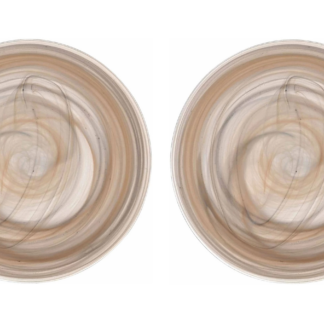 Leonardo Frühstücks- & Dessertteller Alabastro Ø 21 cm, 2 Stück,Beige