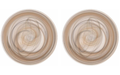 Leonardo Frühstücks- & Dessertteller Alabastro Ø 21 cm, 2 Stück,Beige