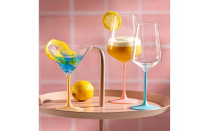 Leonardo Cocktailglas Brera 230 ml, 6 Stück, Himmelblau/Pfirsich/Rosa - Image 5