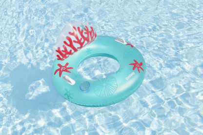 Schwimmring mit Rückenlehne Coral Bliss 97 cm - Image 6