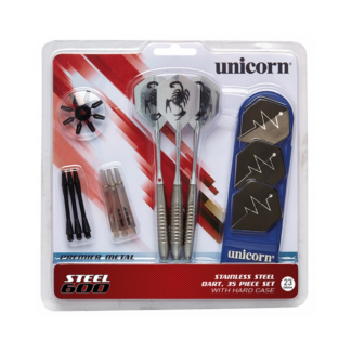 Steel TIP 21 Gr - Steel 600 2Sets Dartpfeile