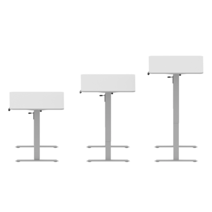 Stehpult elektrisch BUDGET weiss 120 x 60 cm - Image 8