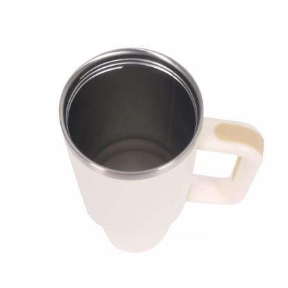 Thermobecher mit Strohhalm 1.1L creme - Image 5