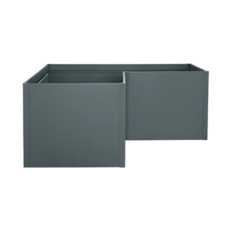 Twin-Wall Gartenbeet Kurve