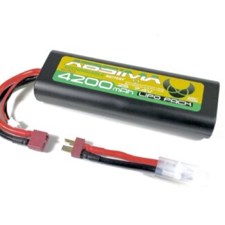 Stick Pack LiPo 7,4V-25C 4200 Roundcase (T-Plug + Tamiya Adapter)