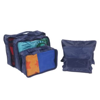 Reiseorganizer Set 6-teilig dunkelblau