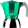 Espressokocher Elba grün 600 ml Ideal für den täglichen Gebrauch, um bis zu 12 Tassen Kaffee zuzubereiten