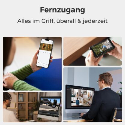 Reolink NVS12-8MB4W - 4K Überwachungs Set inkl. 4 Kameras und 2TB HD - Image 6