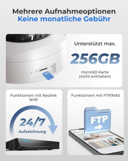 Reolink RLC-843A - P437, 4K PoE Kamera mit opt. 5x Zoom, vandalensicher - Image 4
