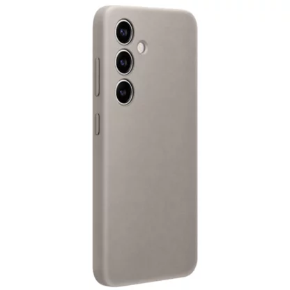 Samsung Leder Back Cover Beige Samsung Galaxy S24+ - Image 3