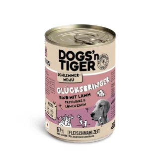 Schlemmermenü Hund Glücksbringer 400g