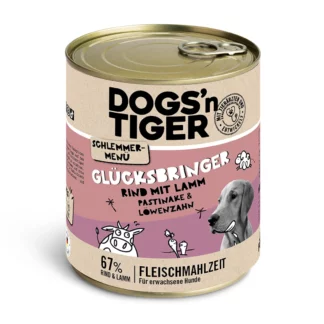 Schlemmermenü Hund Glücksbringer 800g