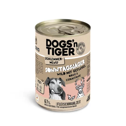 Schlemmermenü Hund Sonntagsjäger 400g